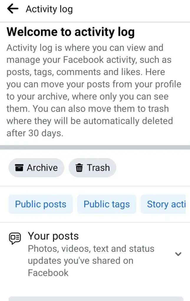 Facebook reels archive